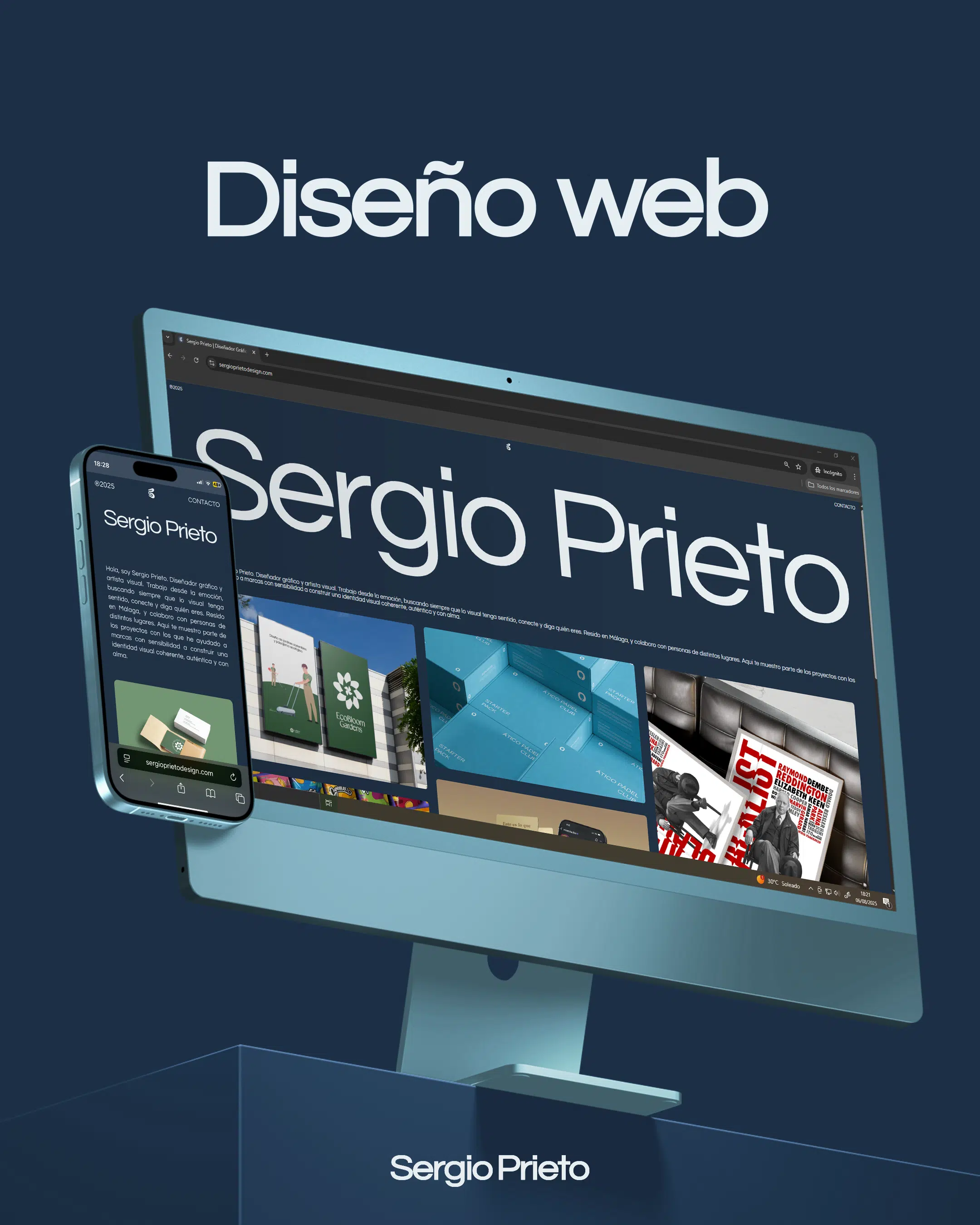 Diseño de sitios web con landing pages, webs corporativas y arquitectura responsive